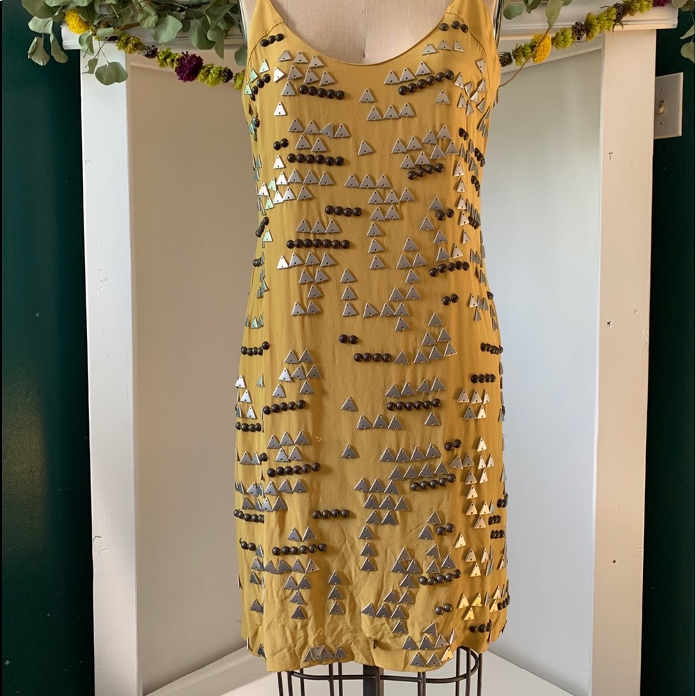 Vintage Vena Cava Silk Mini Dress